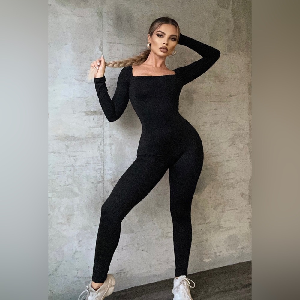 Black jumpsuit